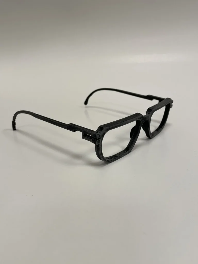 3D printed Structa prototype, angled view